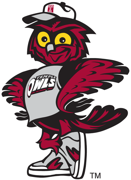 Temple Owls 1996-Pres Mascot Logo diy fabric transfers